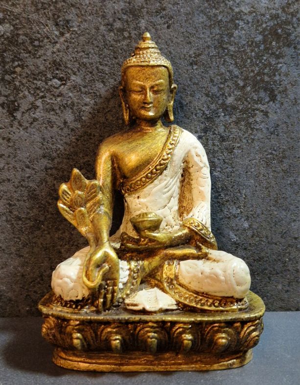 Mediterande Thai Buddha - 13 cm - 3