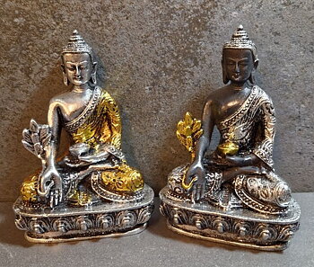 Mediterande Thai Buddha - 13 cm