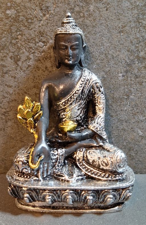 Mediterande Thai Buddha - 13 cm - 7