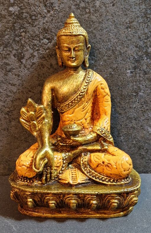 Mediterande Thai Buddha - 13 cm - 5