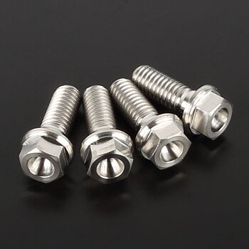ZETA Gr5-TI B-Disk Rear Bolt Set KTM 65/85 SX 06-23/24 M6x13 6pcs