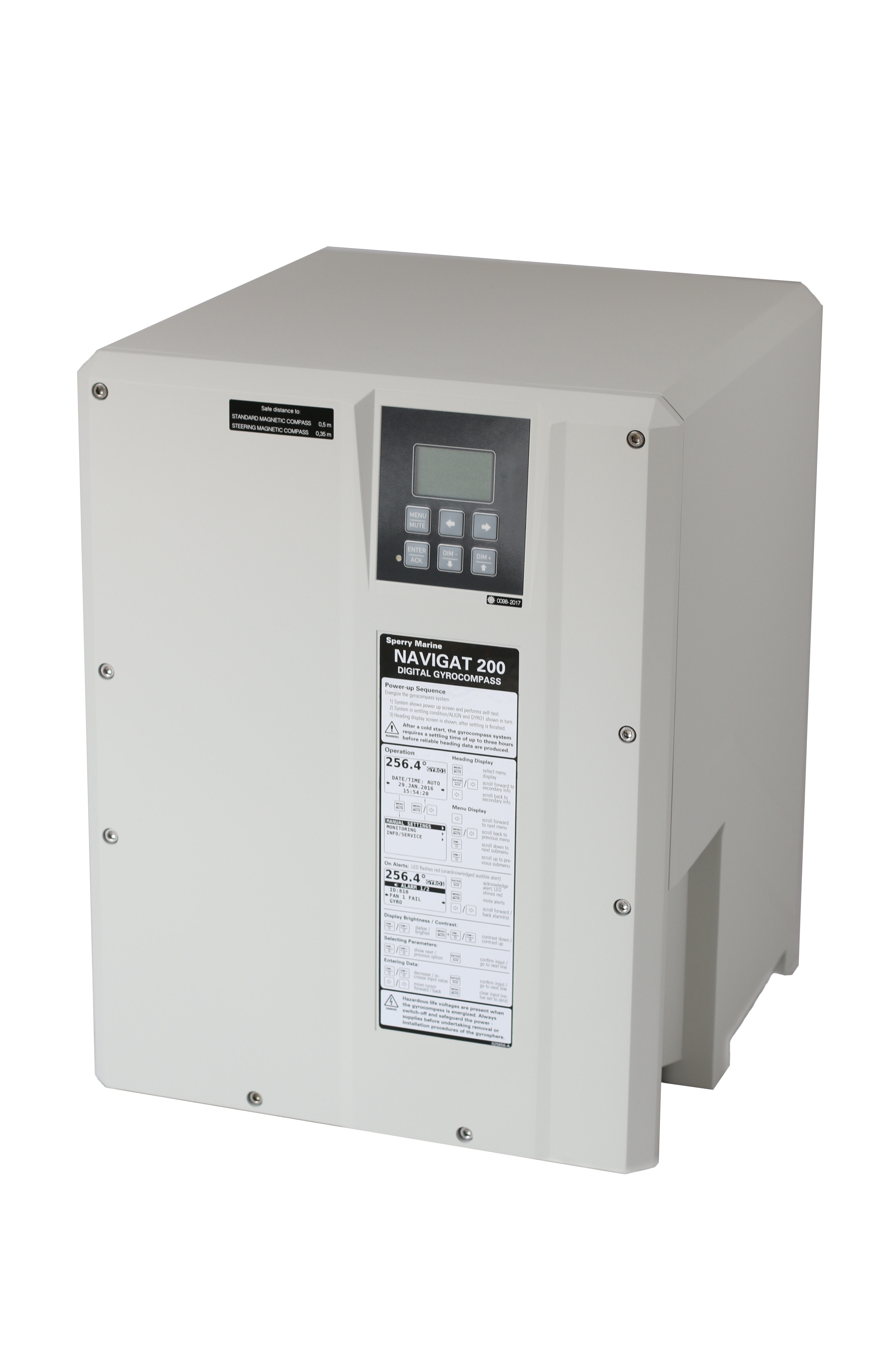 SperryMarine Gyro Compass System NAVIGAT 200 CompassNet