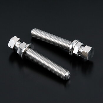 ZETA Gr5-Ti Chain AjusterBolt/Nut Set M8 50mm 2pcs CR/KX/RM/YZ