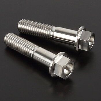 Gr5-Ti Flange Bolt Set M8 35mm 2pcs, Caliper mount bolts YZ