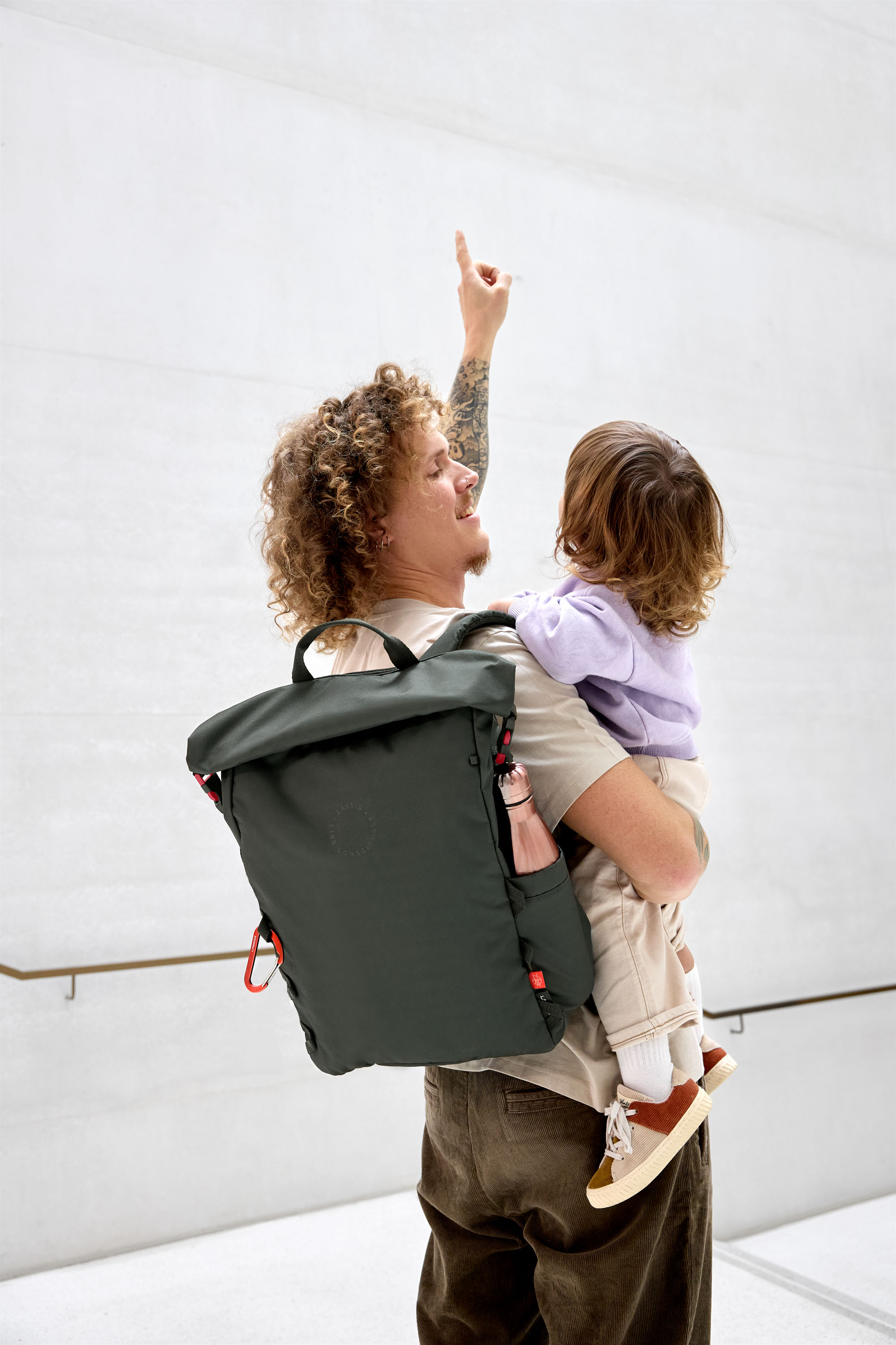 Lässig GRE Outdoor Rolltop Backpack dark olive - 11