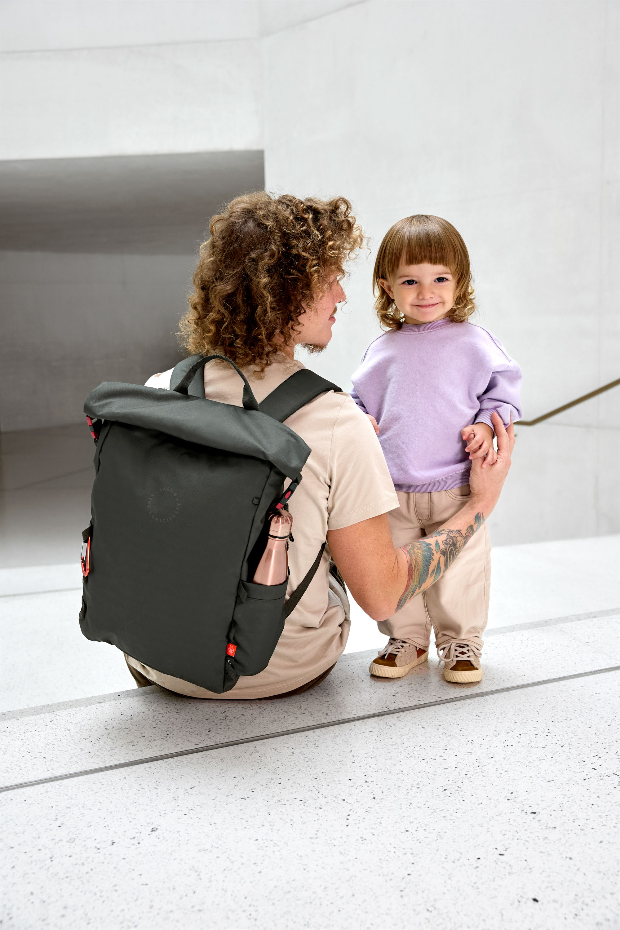 Lässig GRE Outdoor Rolltop Backpack dark olive - 12