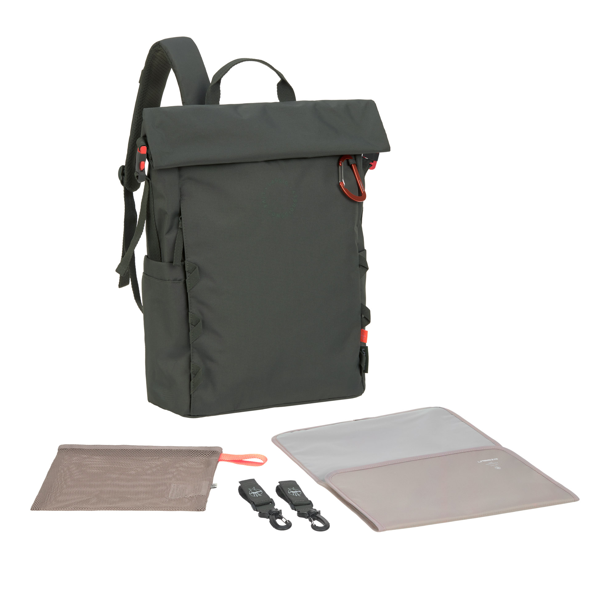 Lässig GRE Outdoor Rolltop Backpack dark olive