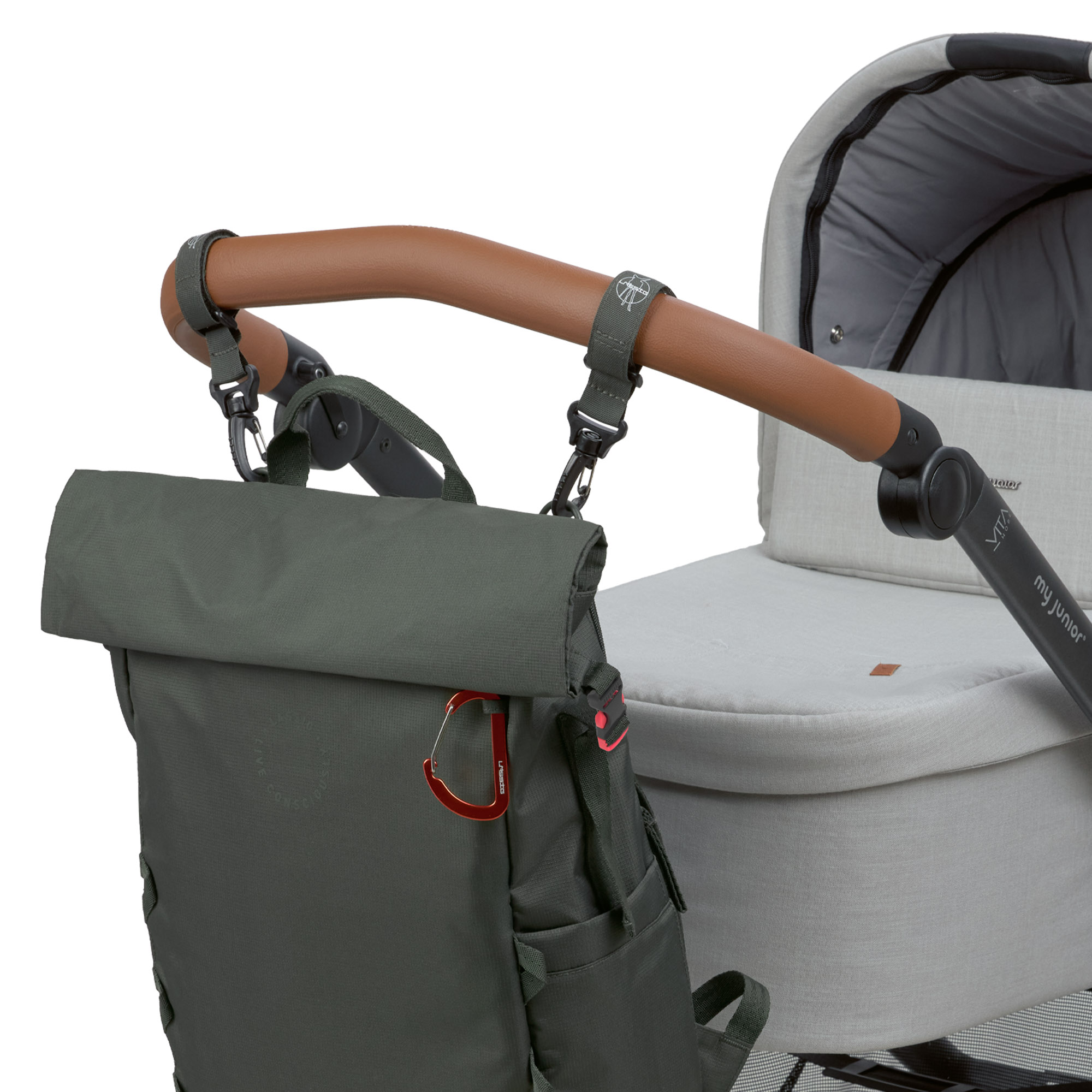 Lässig GRE Outdoor Rolltop Backpack dark olive - 5