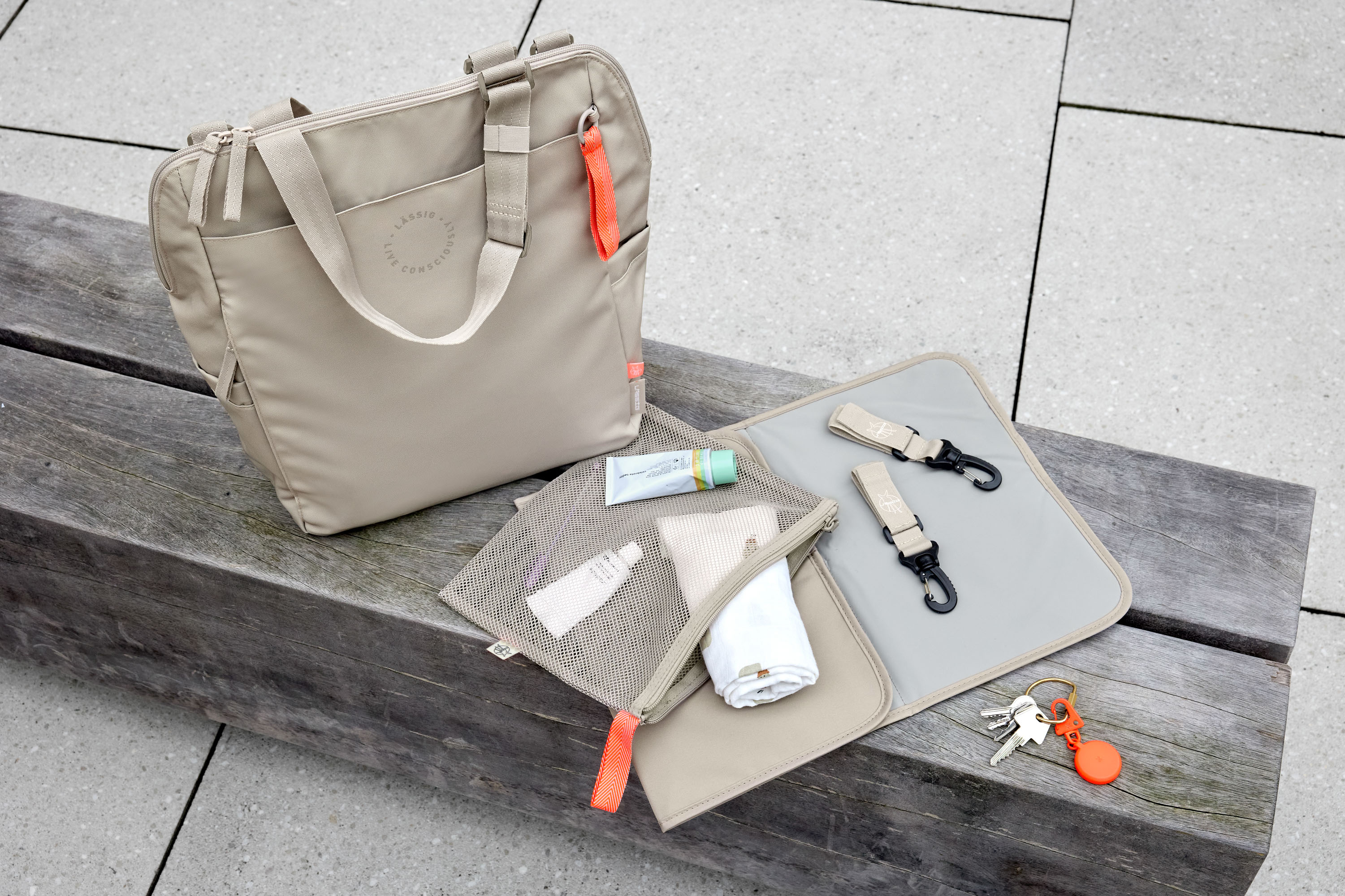 Lässig GRE Conversion Backpack beige - 12