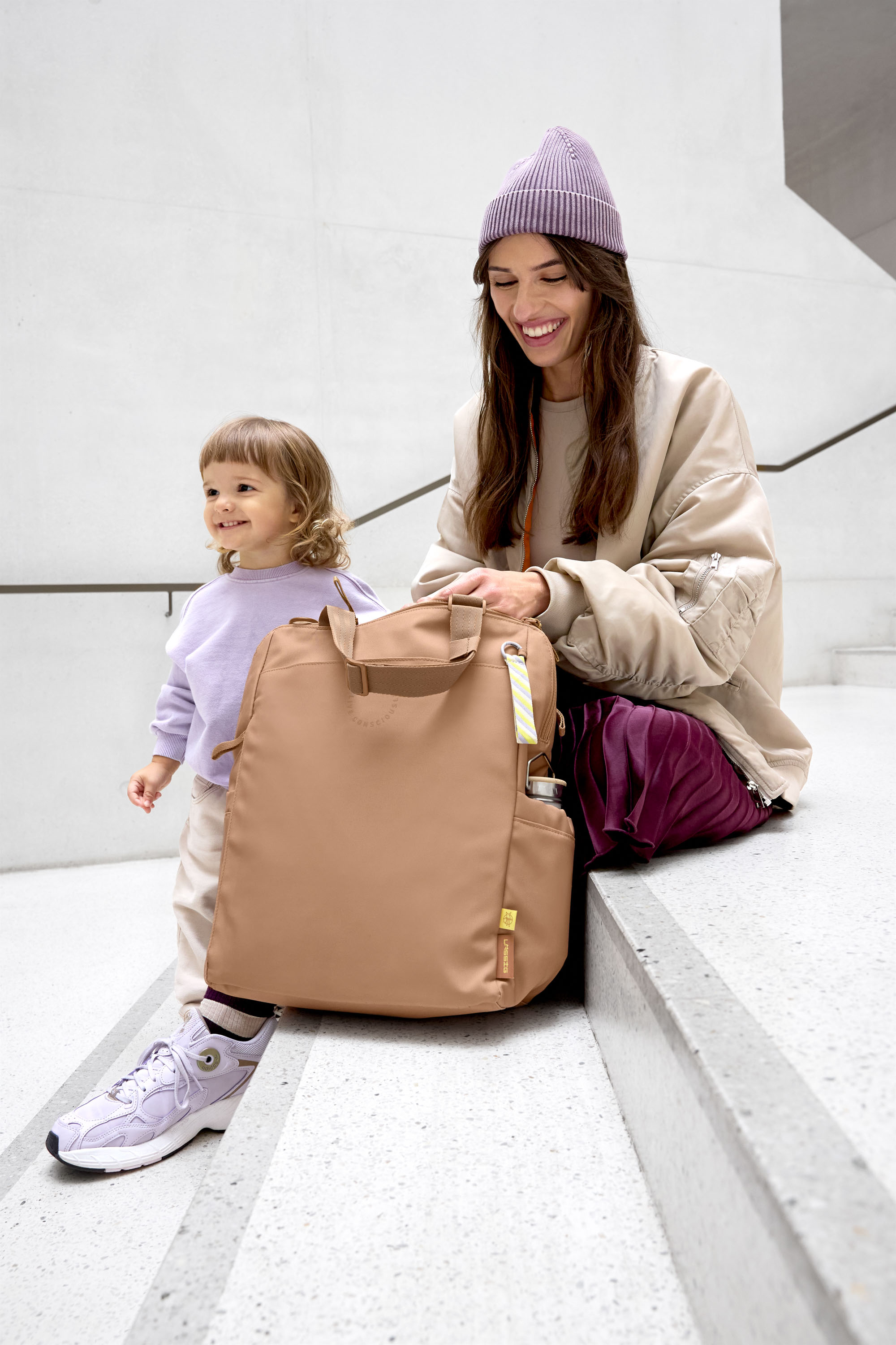 Lässig GRE Conversion Backpack almond - 10
