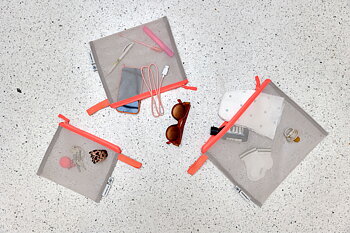 Lässig Mesh Bags Set 3 pcs neon orange