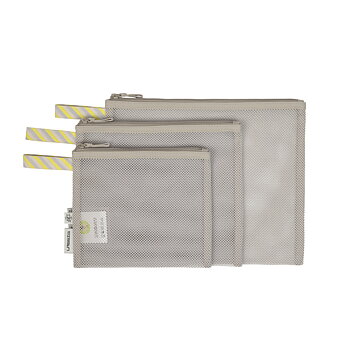 Lässig Mesh Bags Set 3 pcs beige