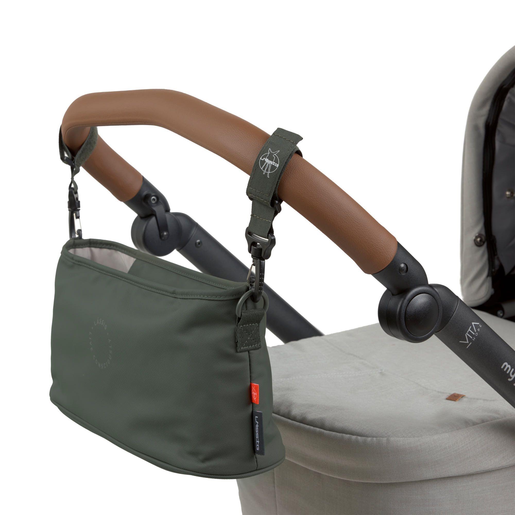 Lässig Buggy Organizer dark olive - 2