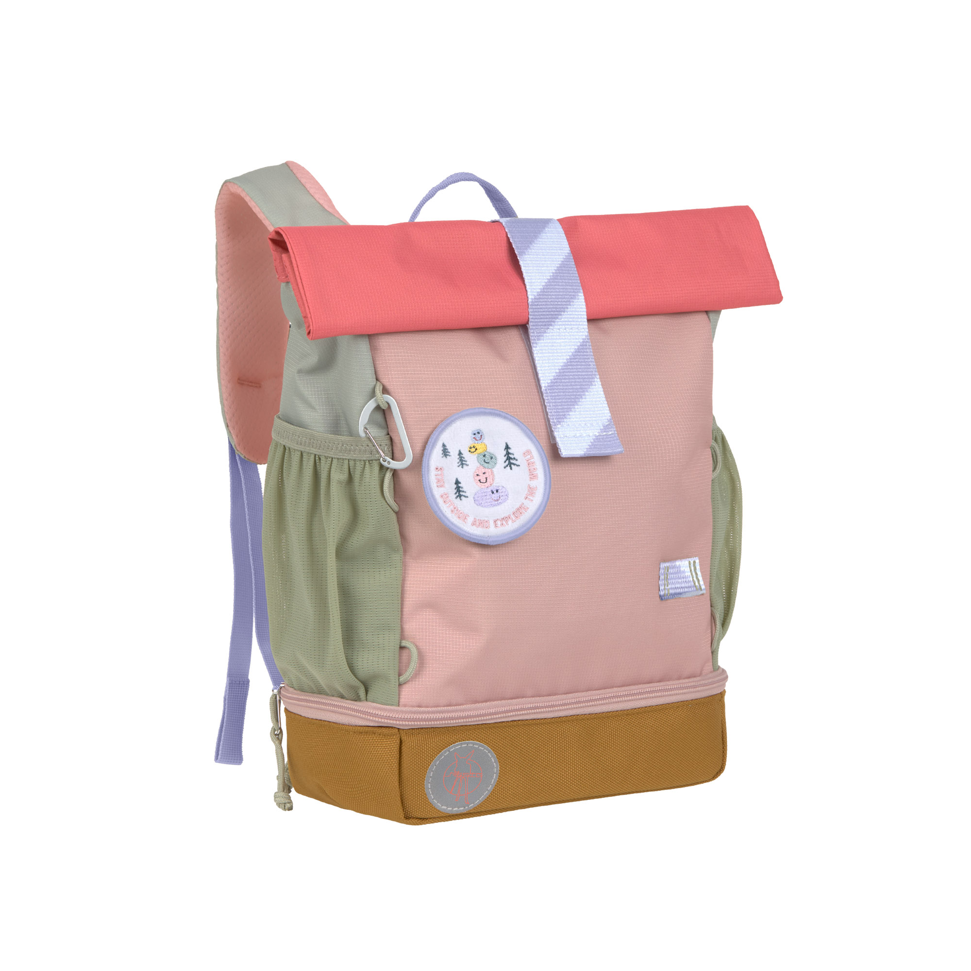 Lässig Mini Rolltop Backpack Sunny Explorer rose/pink