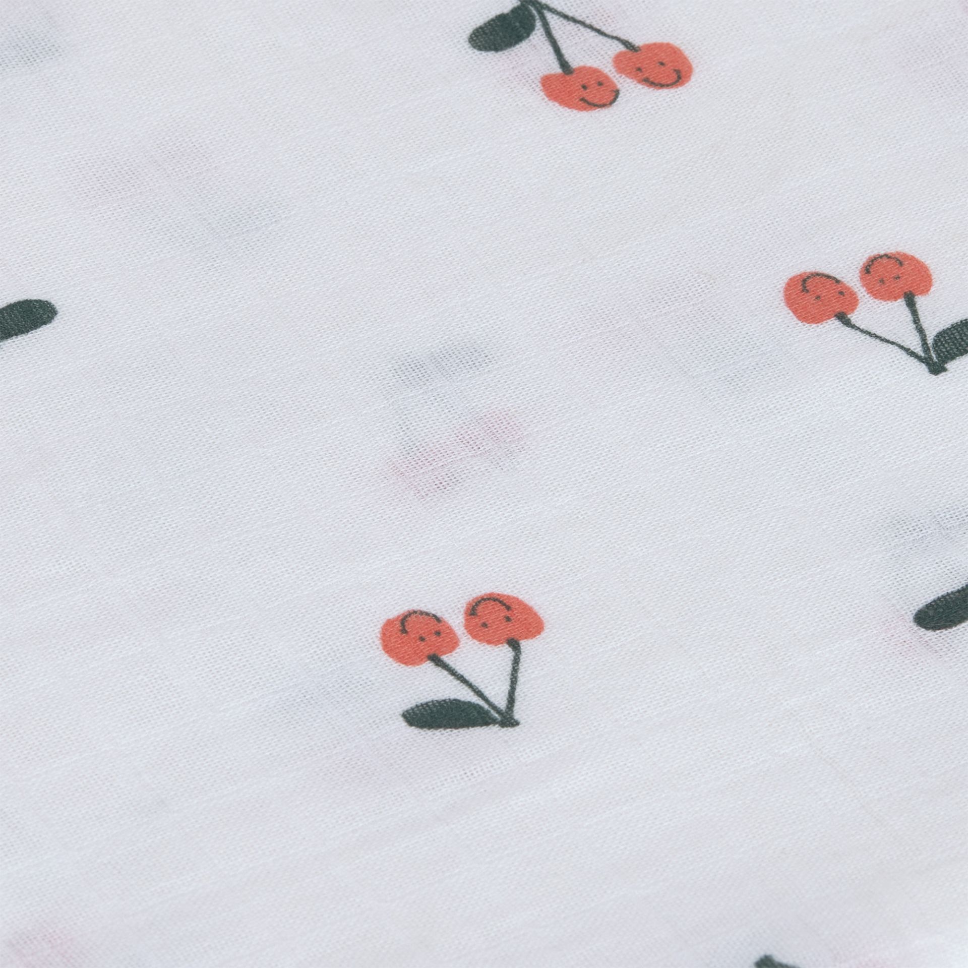Lässig Swaddle & Burp Blank L GOTS Happy Fruits Cherry - 5