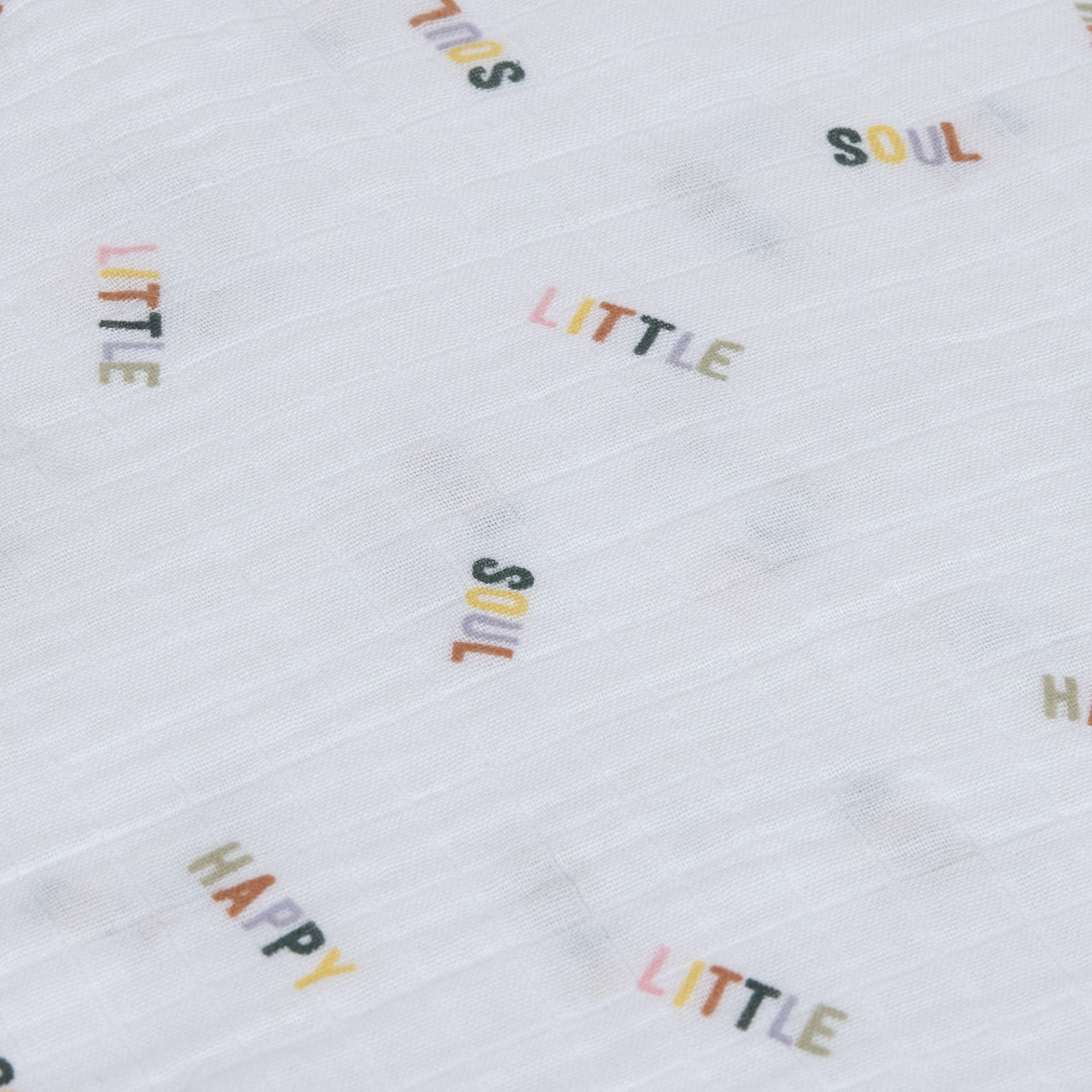 Lässig Swaddle & Burp Blank L GOTS Happy Fruits Lemon - 6