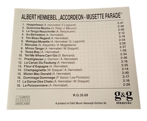 Accordeon - Musette Parade Vol. 1 - 2