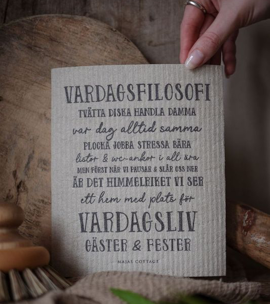 Disktrasa - Vardagsfilosofi - Majas Cottage