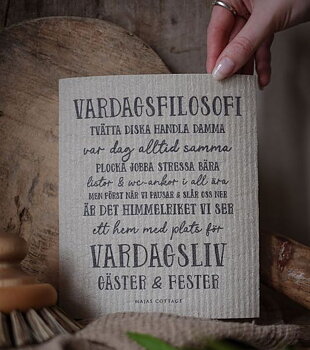 Disktrasa - Vardagsfilosofi - Majas Cottage