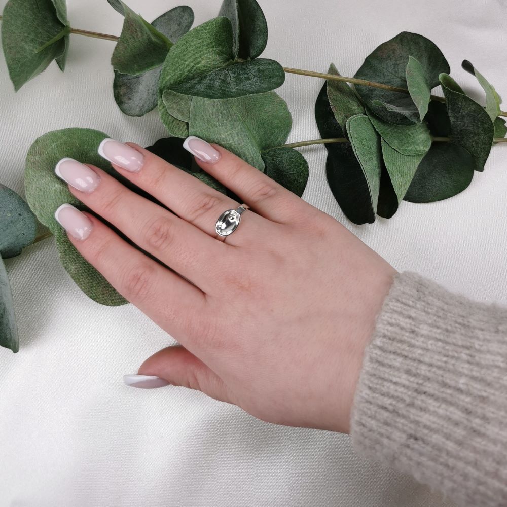 IAMLUND Skimra ring silver