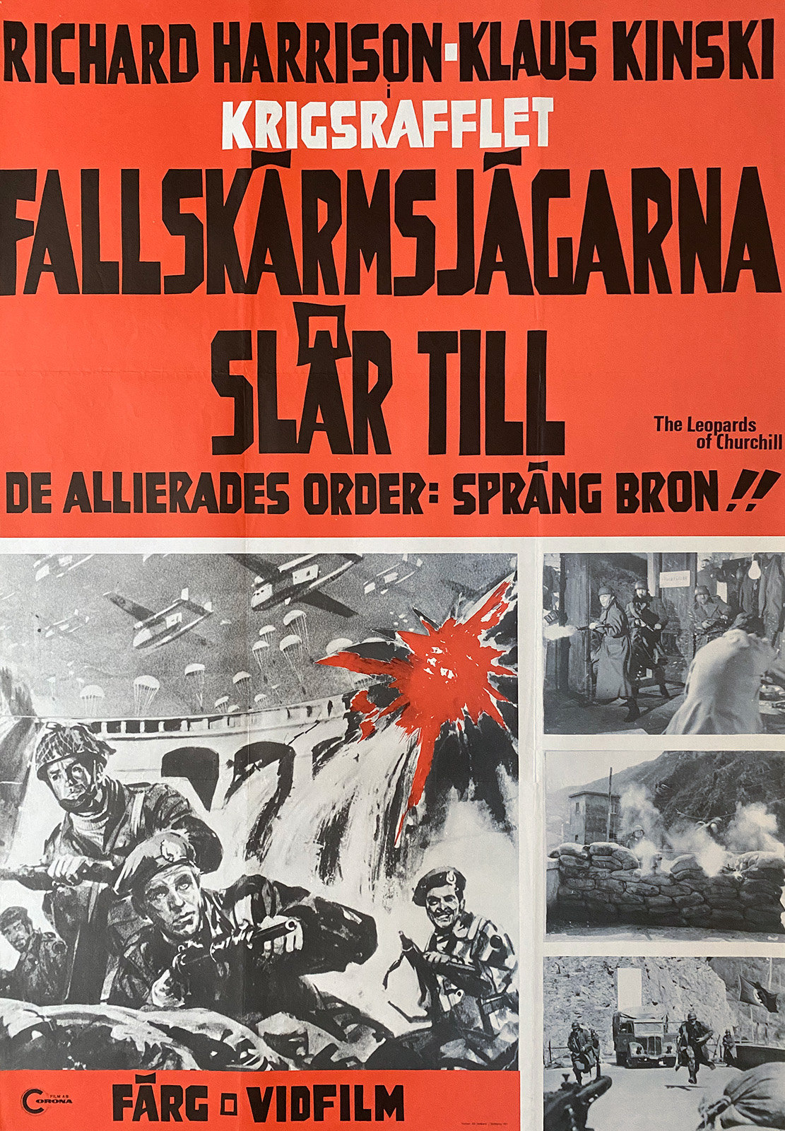 FALLSKÄRMSJÄGARNA SLÅR TILL