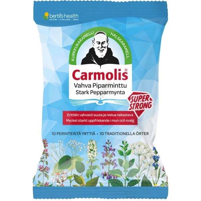 Carmolis Örtkaramell Pepparmint 75 g