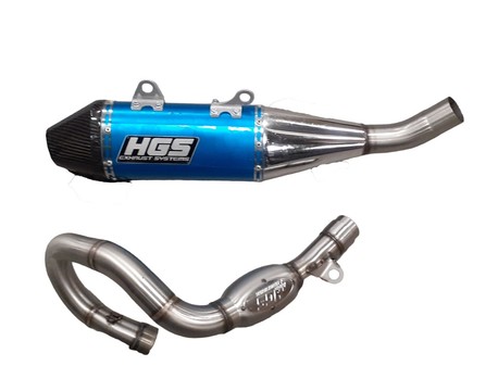 HGS Avgassystem 4T komplett set new design