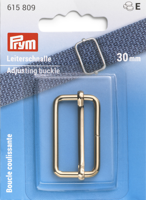 JUSTERSPÄNNE 30MM - GOLD