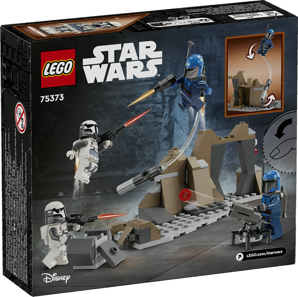 LEGO 75373 Väijytys Mandalorella – taistelupakkaus Star Wars - 2
