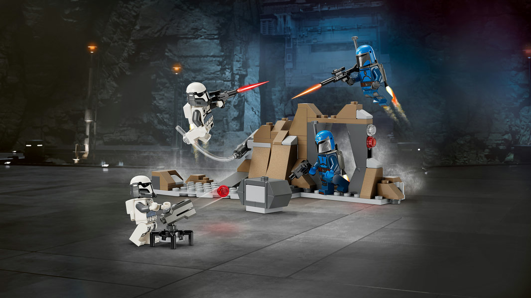LEGO 75373 Väijytys Mandalorella – taistelupakkaus Star Wars - 6