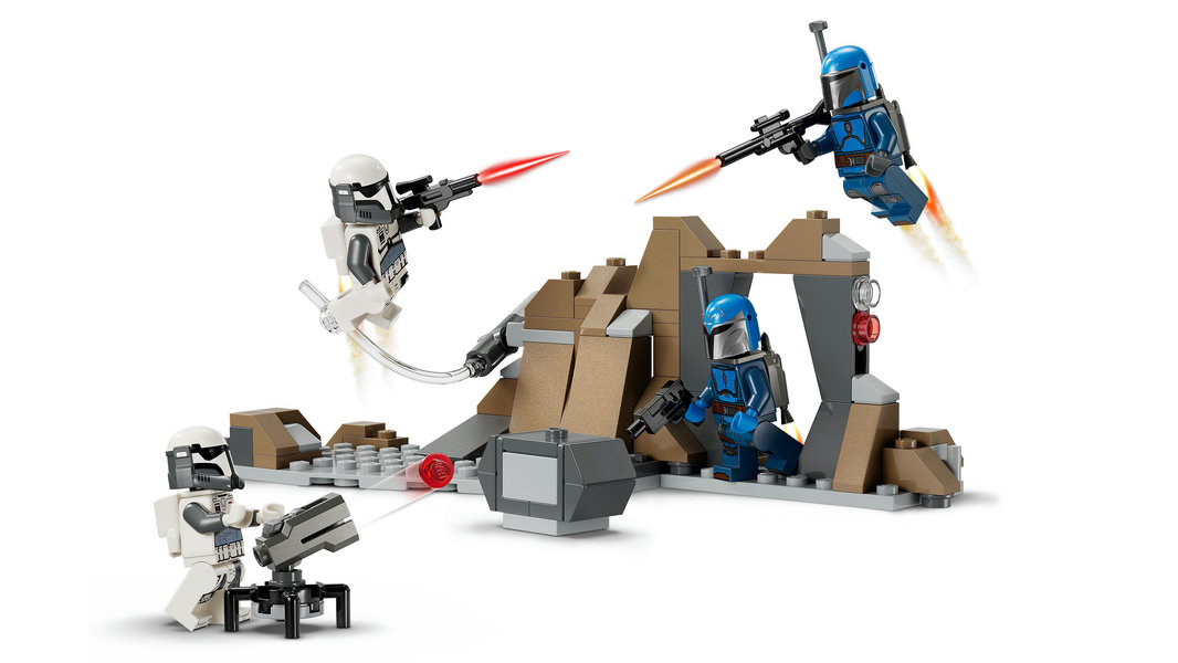 LEGO 75373 Väijytys Mandalorella – taistelupakkaus Star Wars - 4