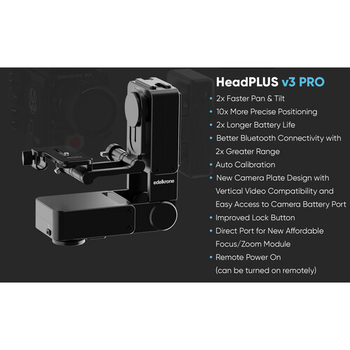 Edelkrone HeadPLUS PRO v3 Pan and Tilt Head - 2
