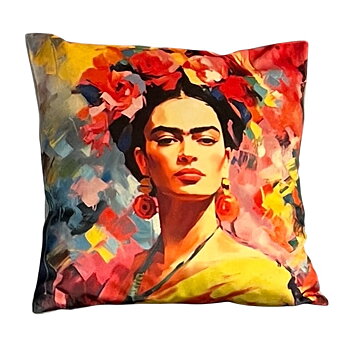 Flower Garden Kissenbezug Frida Kahlo