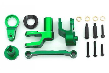 Traxxas Armar & Parallellstag Styrning Set Alu Grön Maxx Slash
