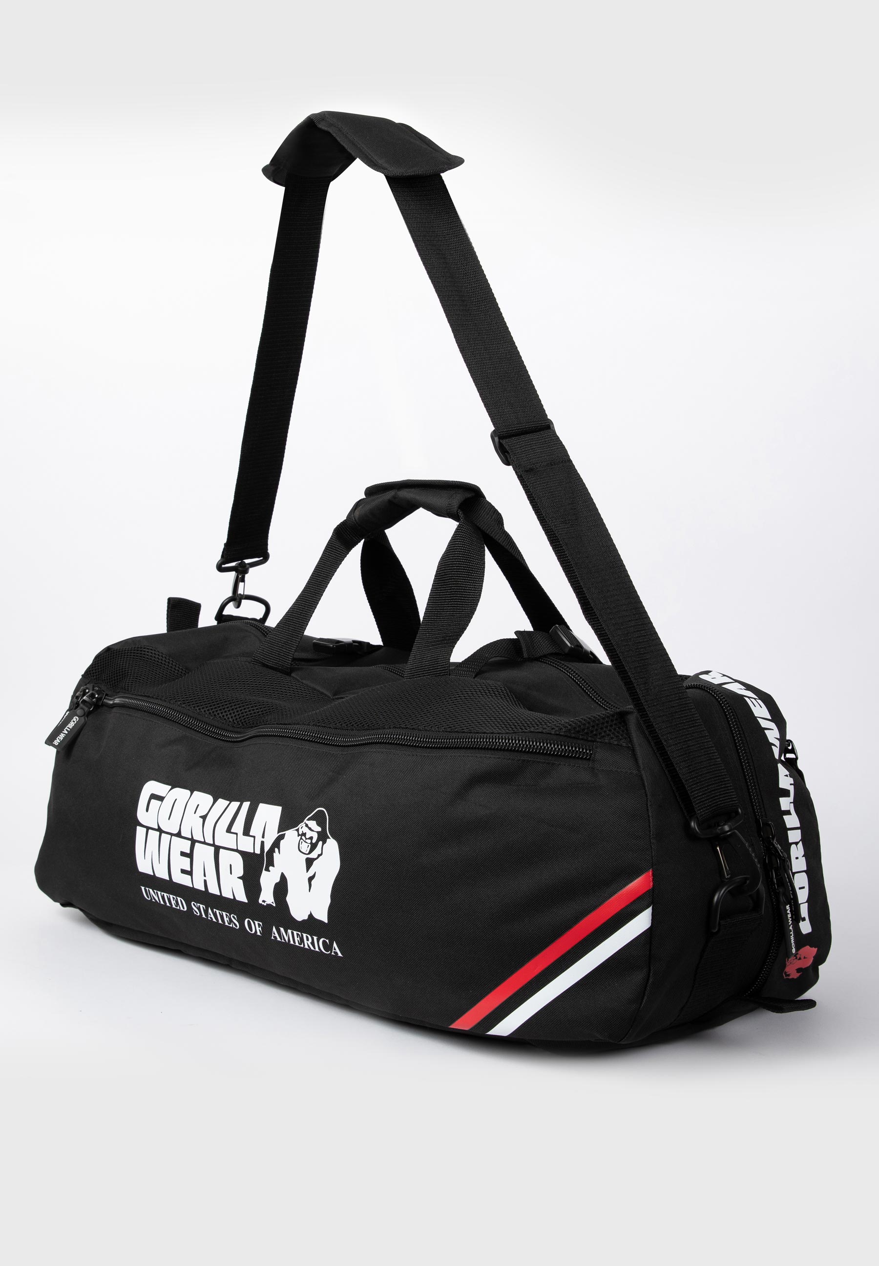 Norris Hybrid Gym Bag/Backpack, black - 6