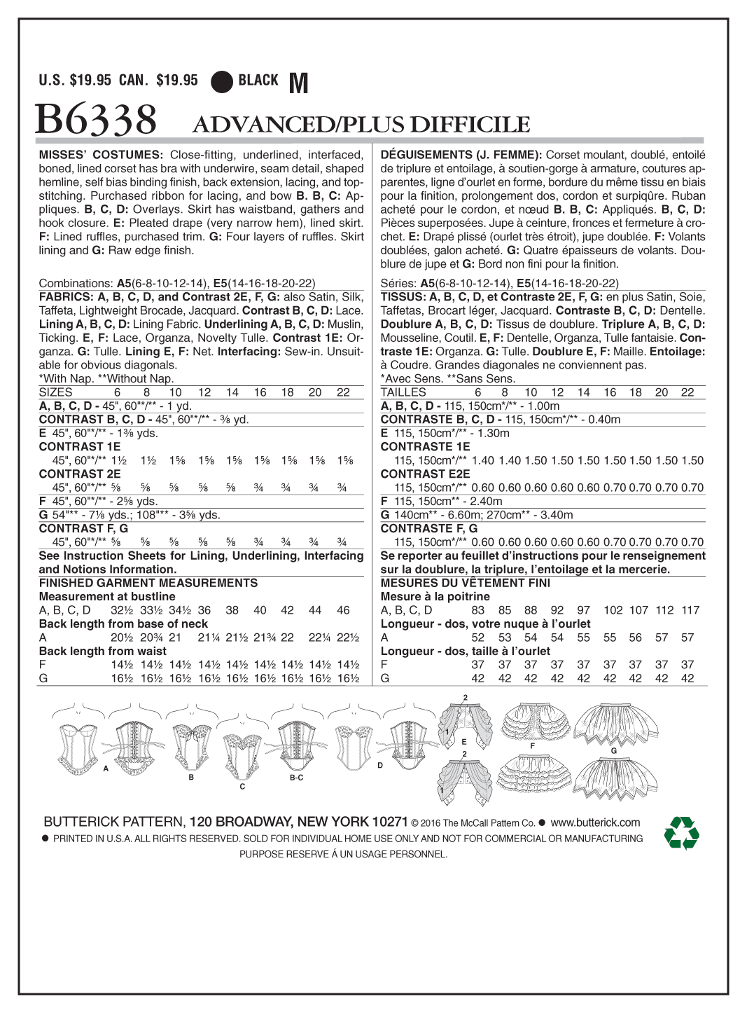 B6338 - Corsets - 8