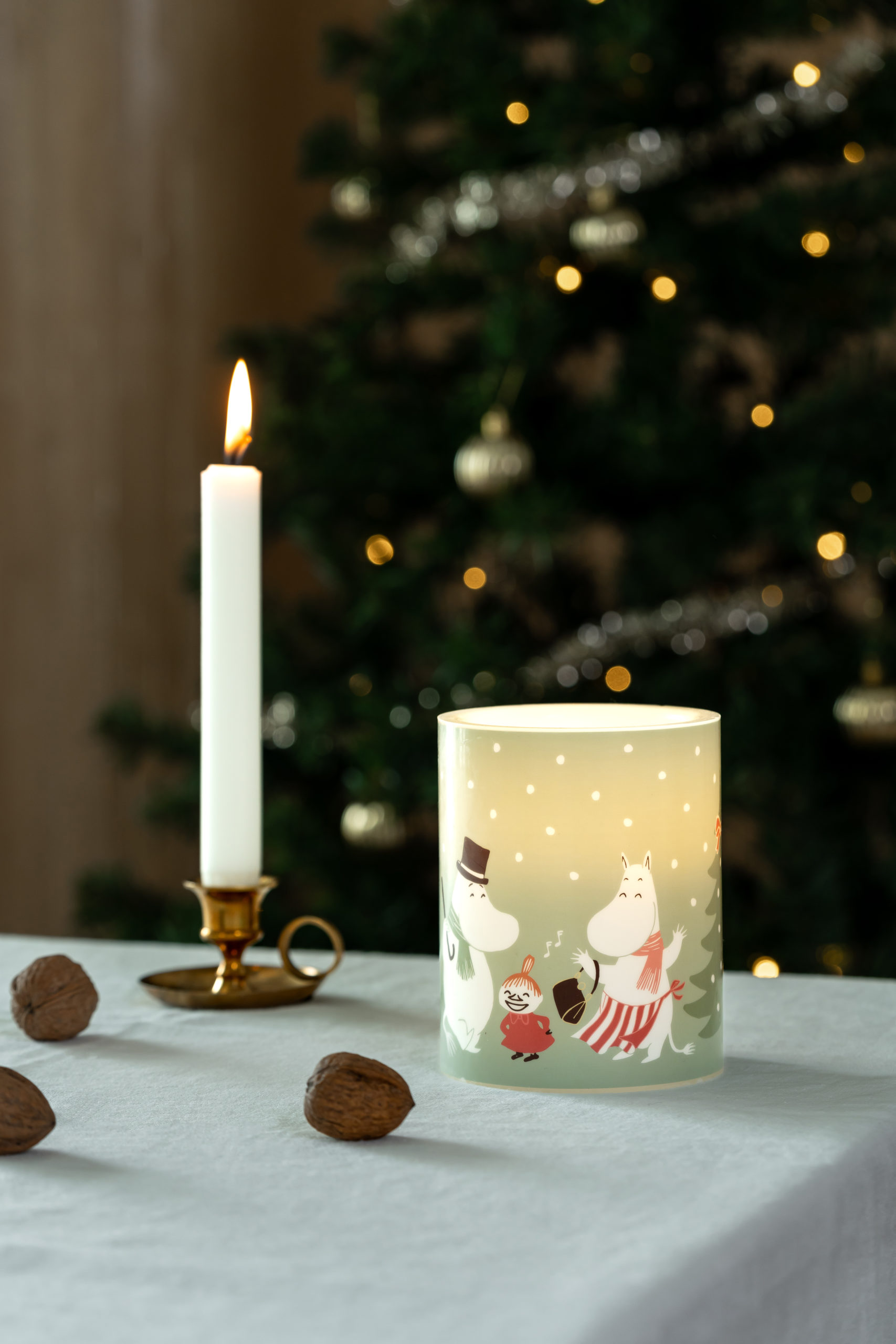 Mumin Ledljus Festligheter 12,5cm - 2