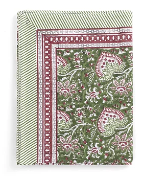 Chamois Tablecloth Oriental Green