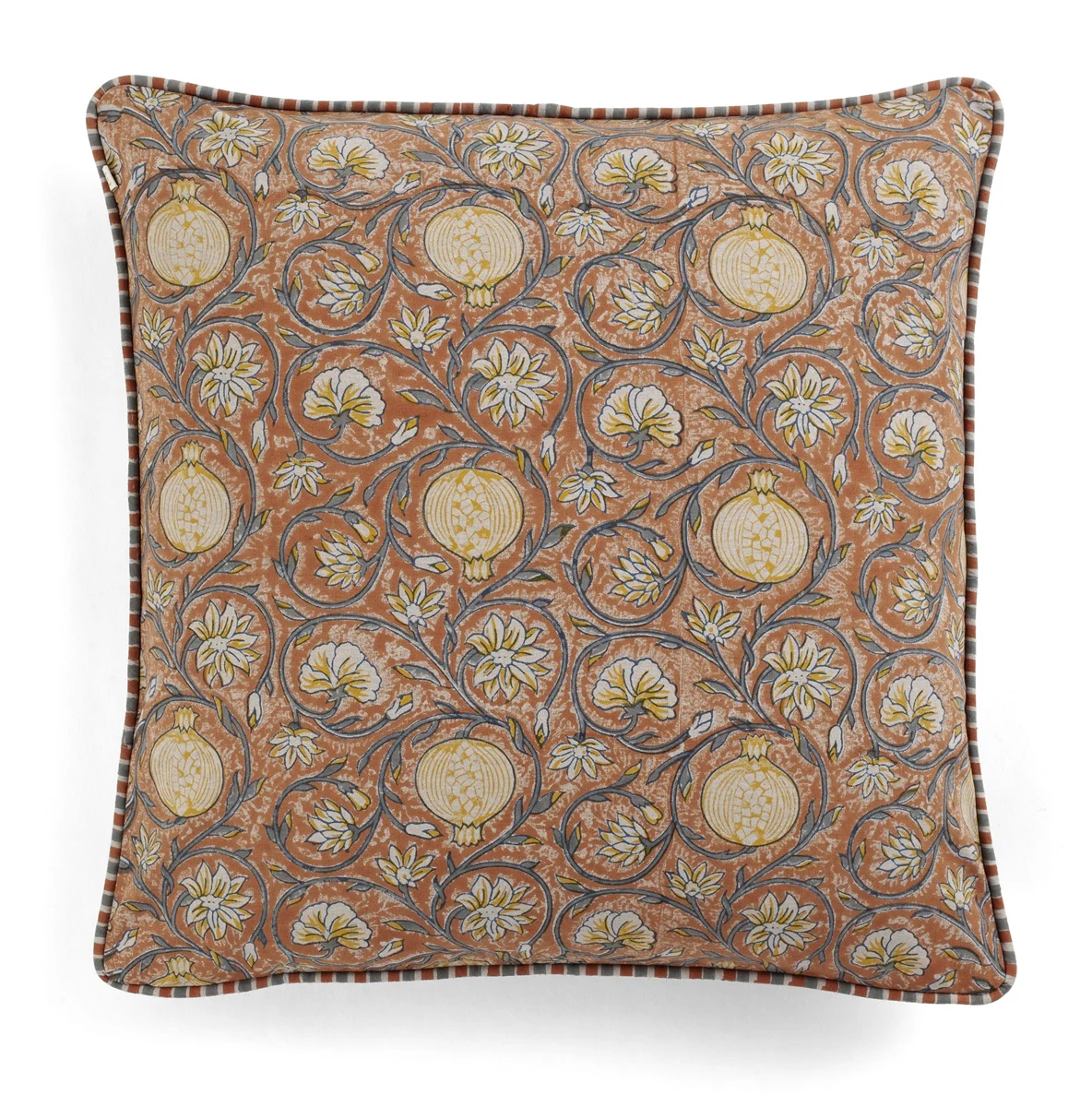 Chamois Kuddfodral Tangier Pomegranate Dark Rusty Red/Grey