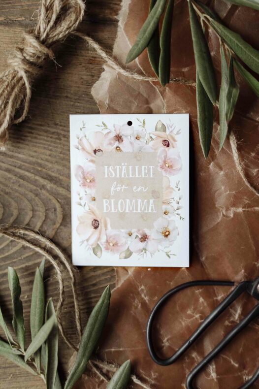 Gift card "instead of a flower" - Majas cottage