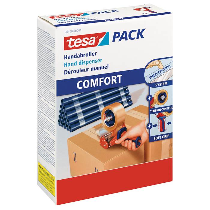 Tejphållare till packtejp Comfort tesapack® 6400PV2 - 4