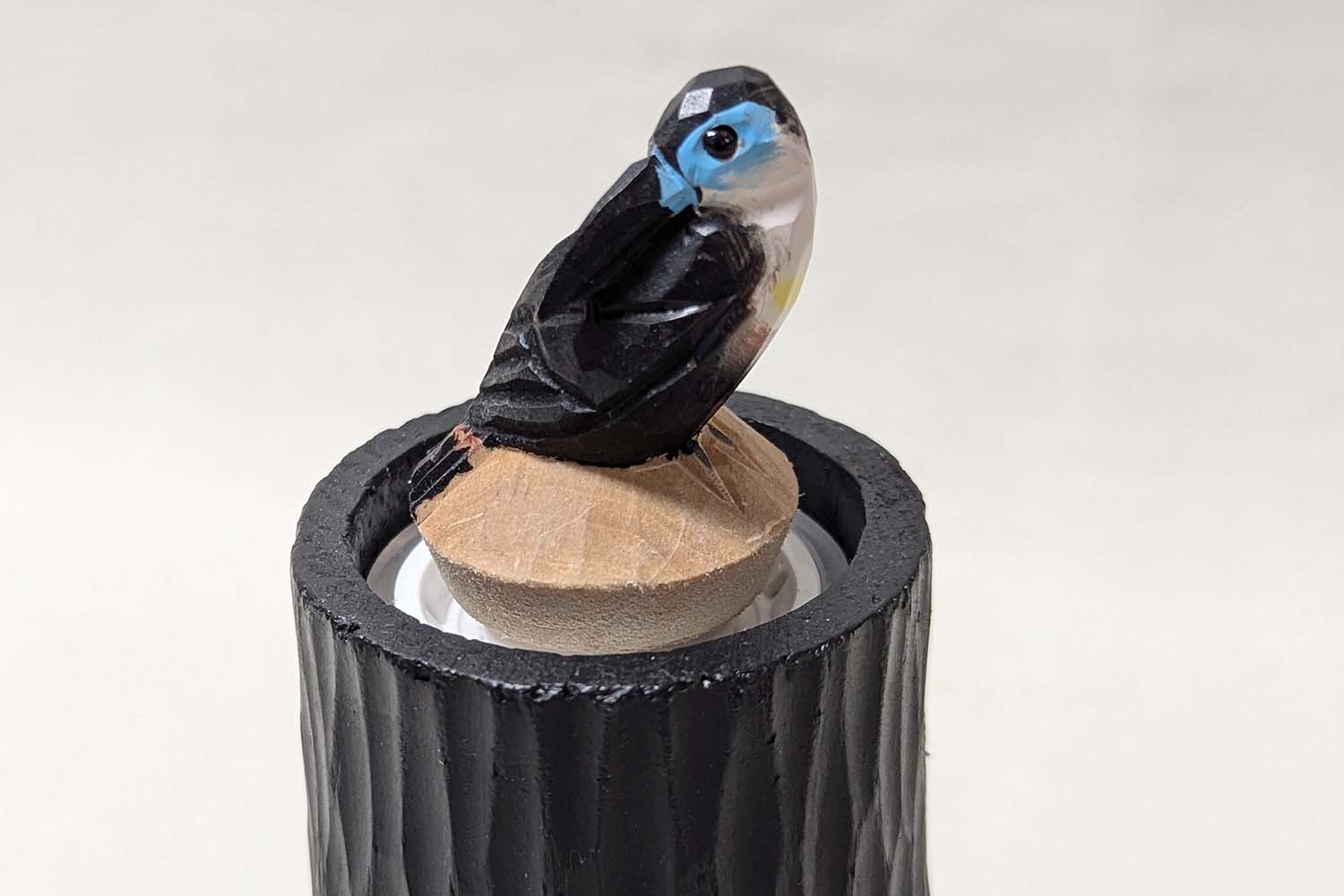 Salt and Pepper Mill Blue Toucan 19x6 cm - 2