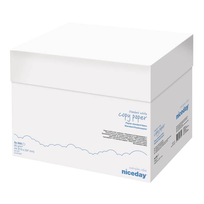 Kopieringspapper 80g A4 Hålat 500/fp - 2