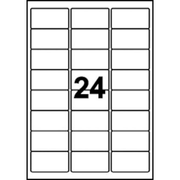 Etikett L7159 63,5x33,9mm 2400/fp - 2