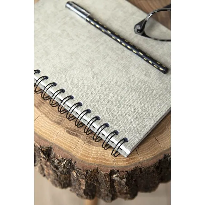 Anteckningsbok Bigso A5 olinjerad canvas linen - 6