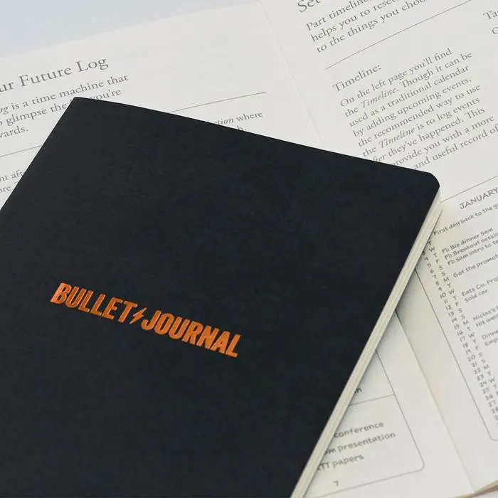 Anteckningsbok Bullet Journal A5 black - 2