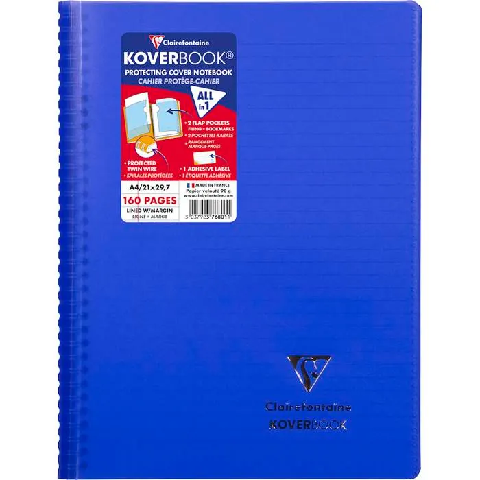 Kollegieblock Koverbook A4 - 3