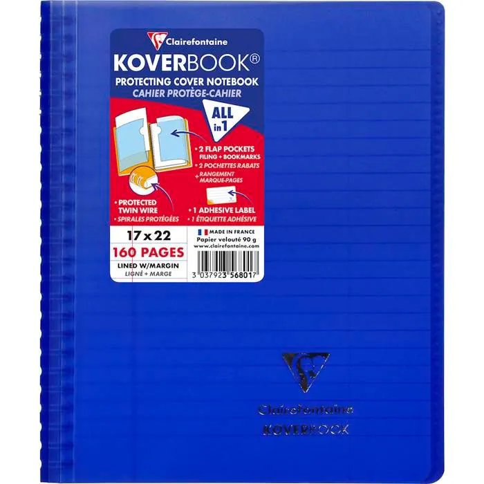 Kollegieblock Koverbook 17x22cm - 6
