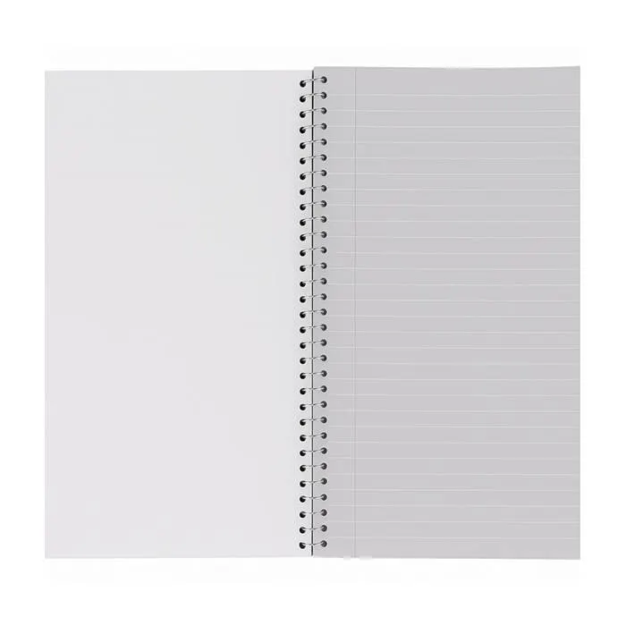 Kollegieblock Grey A4 linjerat - 2