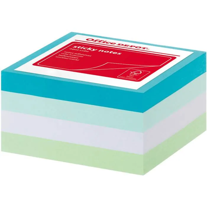 Notiskub Office 76x76mm aqua - 2